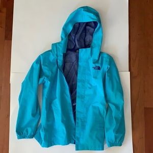 Girls North Face Rain Jacket